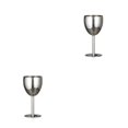 thumbnail image 3 of Injueey Copa de vino tinto pulido de un solo nivel de acero inoxidable fiesta Barware inastillable taza utensilios para beber para Bar restaurante Type2 NO2 Injueey  CBP160601, 3 of 5