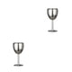 thumbnail image 1 of Naiovety Copa de vino tinto pulido de un solo nivel de acero inoxidable fiesta Barware inastillable taza utensilios para beber para Bar restaurante Type2 NO2 Naiovety CBP160601, 1 of 5