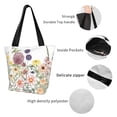 thumbnail image 5 of Kdxio Autumn Garden Women Reusable Grocery Bags Foldable Ripstop,Reusable Shopping Bags for Shopping,Gym,Gift, 5 of 7