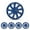 Black Lacquer & Blue Lacquer, variant on 4Pcs Hubcap Wheel Cover Replacement 17" Hub Caps Universal Wheel Rim Cover ABS Material Exterior Accessories Snap on Car Truck SUV -17-inch,Black Lacquer