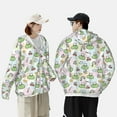 thumbnail image 4 of Gaeub Frog Wear Chef Hat Men's and Women's UPF 50+ Long-Sleeved Sun Protection Clothing, Fishing Shirt Long Sleeve Zip-Medium, 4 of 7