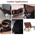 thumbnail image 6 of ELW 9-10 oz. 3.6-4mm Cognac Straps, Belts, Strips 2"x60" 5.1x152cm - Belt Grade Latigo Leather for Cowhide Heavy DIY Craft - Pet Collars, Blanks, Accessory, Jewelry, Key Chains, 6 of 9