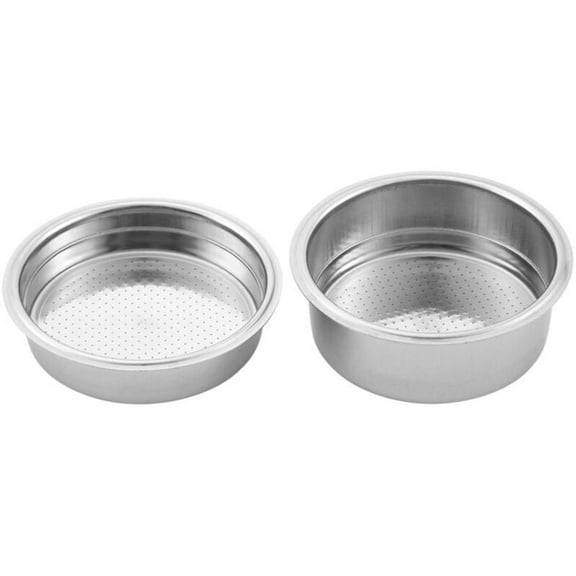 Pieces 51mm Stainless Steel Pressurized Coffee Filter Baskets, Compatible with