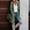 Green, variant on Knit Women's Pocket Cardigan Fashion Knit Loose Knit Sweater Sweater Coat For Women Short Sleeve Cardigan Knee Length Cardigan Cardigan Loose Petites Sweaters Womens Long Sleeve Button down Knit