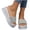White, variant on AXXD Black Summer Sandals for Women 2024 Trendy Comfort Trendy Diamond Strap Casual Sun New Thick Sole Sandals Mothers Day