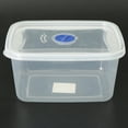 thumbnail image 2 of Tapa almacenamiento de alimentos Contenedor Caja refrigerador Mantener 2 rectángulo 1400ml Macarena Contenedor de almacenamiento para refrigerador, 2 of 8