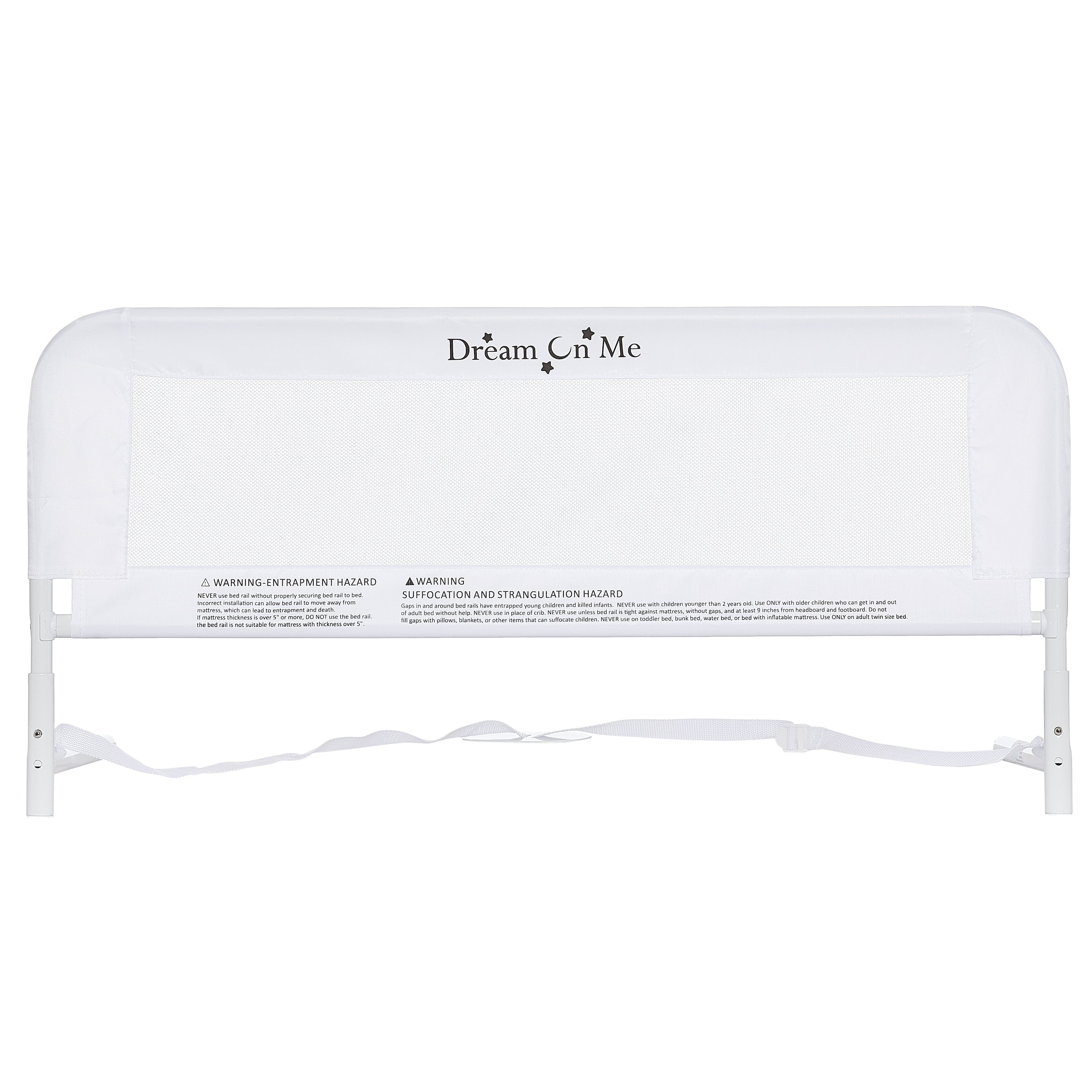dream on me mesh security crib rail