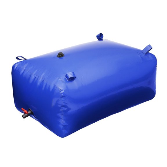 105Gal Foldable Water Tank - Heavy duty 1000D PVC Portable Foldable RV Camping Emergency Storage Box Design Lightweight 20%