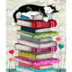 thumbnail image 1 of Wdftyju 5D DIY diamante pintura libro gato completo redondo imagen Kit manualidades decoración del hogar Wdftyju 5yx4bv0ak4uf5lz8, 1 of 9