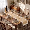 thumbnail image 4 of Vesteel 18 Pieces Dinnerware Set, Ceramic Plates and Bowls Set for 6, Handcrafted Speckled Stoneware Dishes Set for Family, Microwave & Dishwasher Safe - Cappuccino Brown, 4 of 11