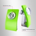 thumbnail image 4 of NUEVO Reloj Despertador Digital Agua Reloj Despertador Digital LCD Reloj de Escritorio con Fecha Y Temperatura Verde, 4 of 9