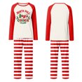 thumbnail image 3 of Lvotionpl Match Family Christmas Pjs, Matching Christmas Pajamas Long Sleeve Top & Pants Set Matching Holiday Family Pajama Xmas Sets, 3 of 4