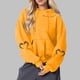 thumbnail image 1 of Heisall Womens Hoodies Halloween Print Hooded Longline Sweatshirts Long Sleeve Pocket 2025 New Arrival Autumn Winter, 1 of 3