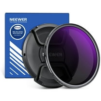 Neewer 67mm ND2-400 Variable Filter - 1-9 Stops, Multicoated Glass, w/Lens Cap & Cleaning Cloth