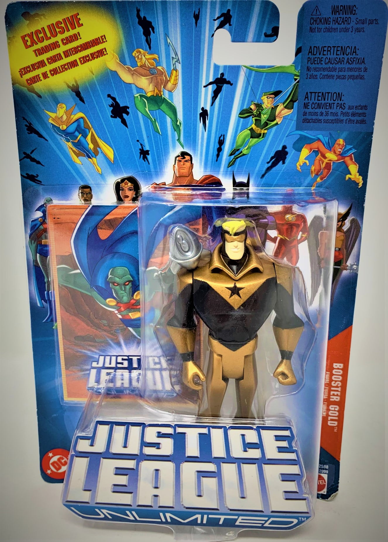 DC Justice League Unlimited Booster Gold Action Figure Mattel #H2588