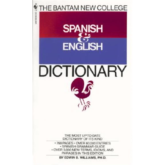 Pre-Owned The Bantam New College Spanish & English Dictionary (Mass Market Paperback) 0553267140 9780553267143