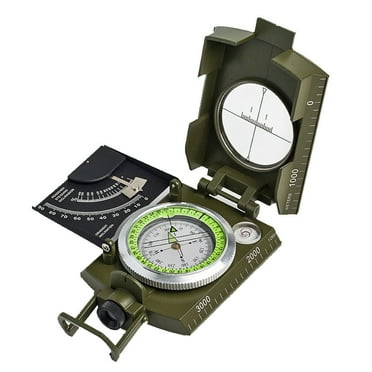 AOFAR AF-4074 Military Compass - Waterproof, Liquid-Filled For Hiking, Camping, Survival & Outdoor Navigation