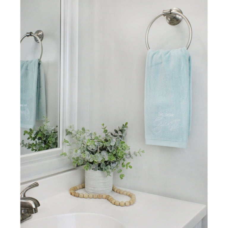Guest Plush Hand Towel / Guest Hand Towels / Cute Guest Bathroom Décor /  Cute Kitchen Décor / Cute Guest Home Décor / Cute Airbnb Décor 