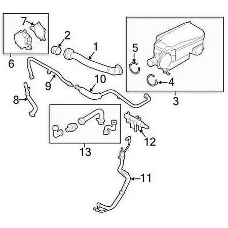 Motorcraft Power Brake Booster Vacuum Pump BRPV-22