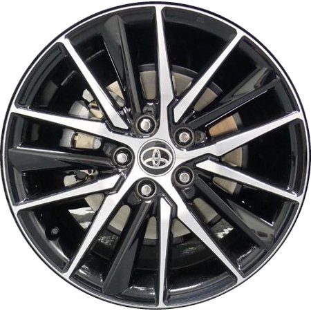 TOYOTA CAMRY 2021 - 2023 MACHINED BLACK Factory OEM Wheel Rim (Not Replicas)