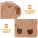 thumbnail image 4 of GOOHOCHY LLavero de felpa de capibara, llavero de capibara relleno de dibujos animados, colgante para bolsa, 4 of 7
