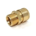 thumbnail image 4 of The ROP Shop M22 MPT X 3/8" Brass Quick Connect Coupler for Water Pumps and Spray Wand Guns, 4 of 6