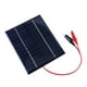 thumbnail image 3 of Panel solar 5W Mini pequeño módulo portátil 12V con cable clip Diy Polisilicio Cargador células epoxídicas solares para acampar al aire libre la carga batería 9-12V, 3 of 9