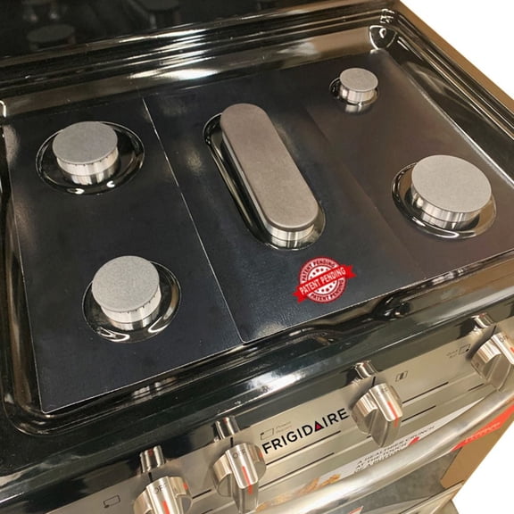 Stove Protector Liners Compatible with Frigidaire Stoves,Gas Ranges - Customized - Easy Cleaning Liners for Frigidaire Compatible Model FFGF3056TDA