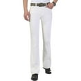thumbnail image 4 of YM YOUMU Men Corduroy Flared Pants Trousers Slim Fit 60s 70s Vintage Bell Bottom, 4 of 6