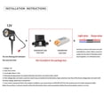 thumbnail image 3 of Impermeable 5W Cob Led Césped Jardín Luz De Inundación Patio Camino Proyector Lámpara Con Punta Impermeable Blanco Frío Ac / Dc 12V Kearding HA024074-02, 3 of 6