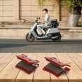 thumbnail image 3 of 2 Paires Frein à Disque pour Vélos Électriques Étriers Frein en Métal Semi-Métal Rouge, 3 of 9
