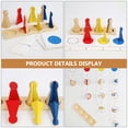 thumbnail image 3 of KAKOWELY Wood Fraction Toy 1 Set Kids Math Arithmetic Educational Learning Toys Building Block Cognitive Toy10.83"X2.76"X0.39", 3 of 5