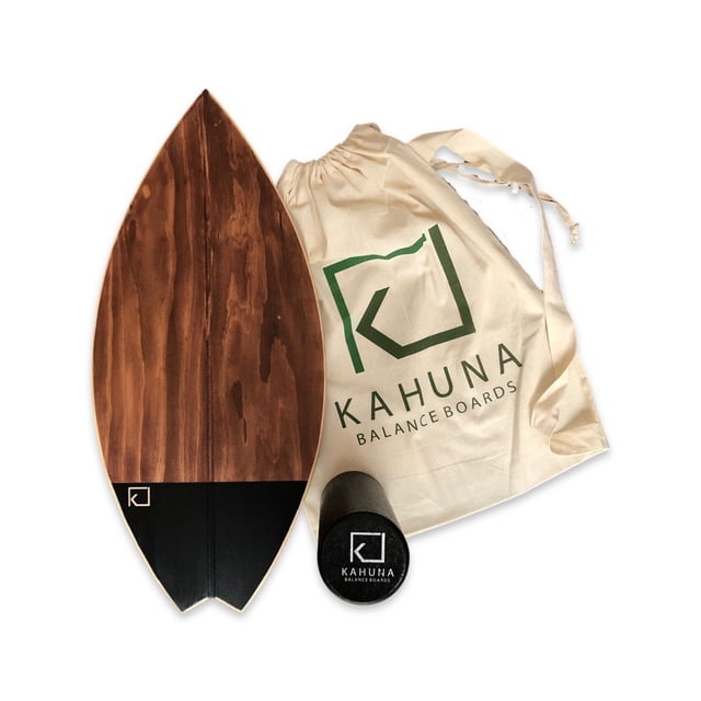 Tabla de Balance Kahuna Balance Boards Surf (Grande) para Adulto. Natural