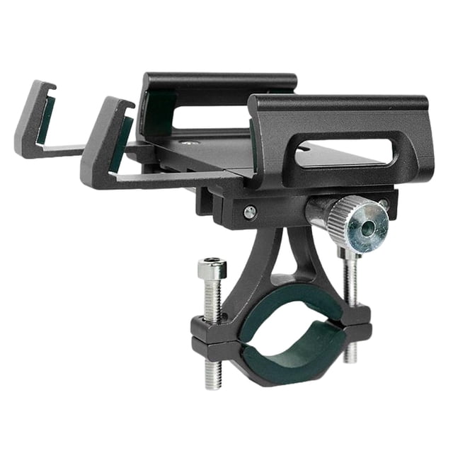 Wweixi Bike Phone Mount Motorcycle Phone Mount Red Scooter Alloy Aluminum Bracket Black