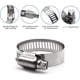 thumbnail image 3 of 16 Pack Stainless Steel Hose Clamps, 1 inch to 2 inch Worm Gear Metal Hose Clamps for Pipe, Dryer Repair, Tubing and Fuel Line, 3 of 5