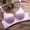 Purple, variant on Hrsba Push Up Bras for Women,Wireless Bras,Size A Thick Padded Solid Color Side Soft Support No Underwire Everyday Bra