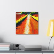 Country Road Minimalism - Canvas
