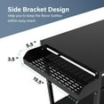 thumbnail image 2 of Outdoor Grill Cart Table with 4 Wheels for Blackstone 17" or 22", 2 of 6