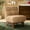 Camel, variant on Tina's Home Modern Chenille Accent Chair Upholstered Reading Armchairs with Wood Legs for Living Room Bedroom, Camel