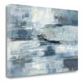 thumbnail image 2 of 34"x24" Clear Water Indigo And Gray by Silvia Vassileva CanvasFabric Multi-Color, 2 of 3