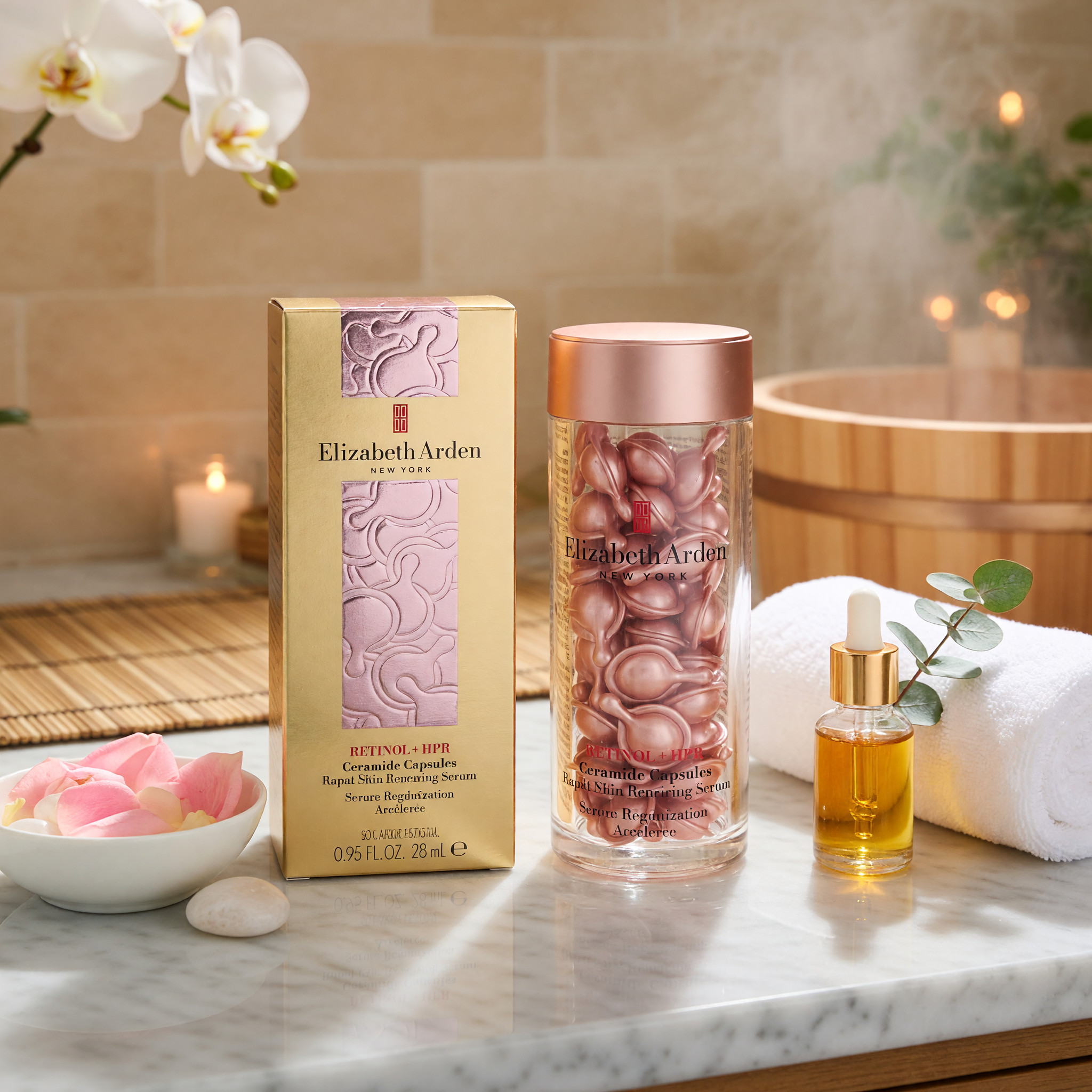 Elizabeth Arden Retinol + HPR Ceramide Capsules, 60 Count photo 4