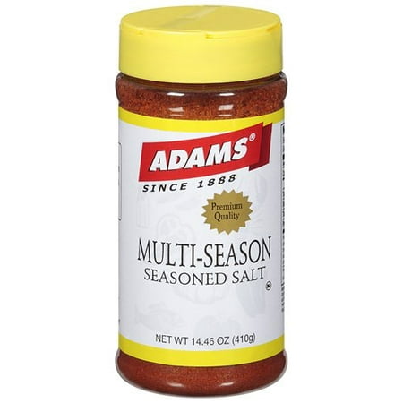 Adams Seasoned Salt Seasoning, 410g (Best Seasoned Salt Recipe)