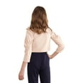 thumbnail image 2 of TiaoBug Kids Girls Sparkly Sequins Ruffled Short Coat - Birthday Party Wear Pink 12, 2 of 5