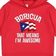 thumbnail image 3 of Inktastic Boricua Means Im Awesome Puerto Rican Toddler Hoodie, 3 of 4