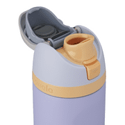 (4 pack) Owala FreeSip Stainless Steel Water Bottle, 24oz, Cloud 9 Light Purple