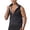 Black, variant on Men's Shapewear Fitness Vest for Training and Thermogenic Sweat Enhancement Seam Zip Design Dry Comfort Muscle Support and Performance Gear