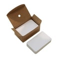 thumbnail image 2 of 100 tarjetas de presentación en blanco de 3,5 x 2 cm, cartulina gruesa para proyectos de arte DIY., 2 of 9