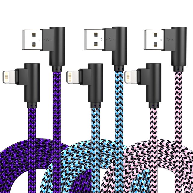 Cable de carga Lightning Cable de 3 m, paquete de 3 unidades para iPhone 11 Pro MAX