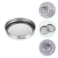 thumbnail image 2 of Fovewise 3pcs Stainless Steel Sprouting Lids For Wide Mouth Mason Jars Reusable Mesh Germination Lids For Growing Sprouts Sprouting Lids 70mm, 2 of 8