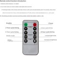 thumbnail image 2 of Pointed 10 key remote control long rod candle led electronic candle light Halloween hotel wedding decoration - Black regular style, 2 of 5